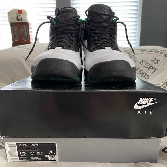 Nike Air Jordan 10 Retro ‘Seattle’ 2019 Size 12M - Picture 10 of 11